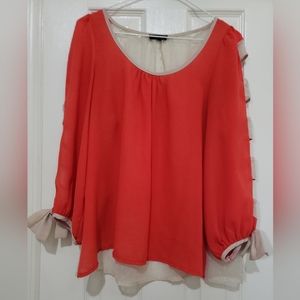 Stunning Ryu Orange Ladies Top